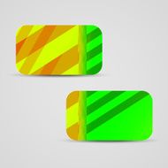 Vector business-card set for your design N528