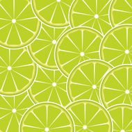 Lime fruit abstract background vector illustration