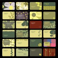Business Card Set N33