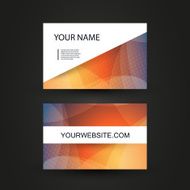 Business Card Template N171