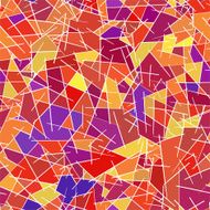 seamless pattern of colored geometric shapes N3