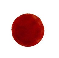 Abstract red watercolor painted circle N4