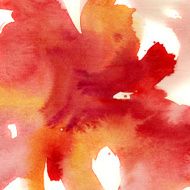 Abstract watercolor paintings