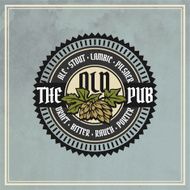 Retro Styled Beer Label N30
