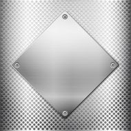 metal grid and square plate N2