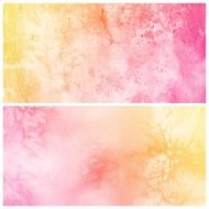 Set of Colorful watercolor painting background N40