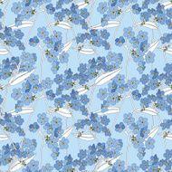 floral seamless pattern flower background N3