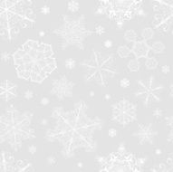 Christmas seamless pattern from snowflakes N37
