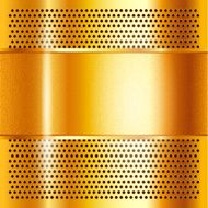 Metal sheet gold