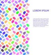 Abstract Colorful Background for Business Vector N23