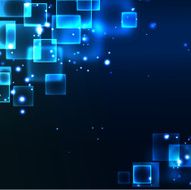 Blue lighting abstract background