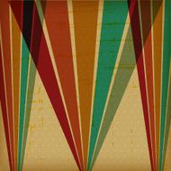 Retro poster with abstract grunge background N2