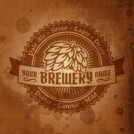 Retro Styled Beer Poster N8