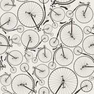 vintage bicycle seamless