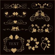 Decorative Elements Style Retro Vector - Set 6