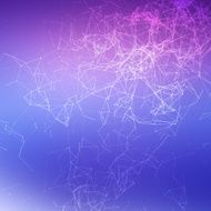 Fresh summer abstract background Connecting dots with lines N2