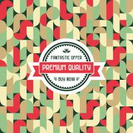 Geometric Vintage Background 06 N2