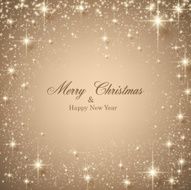 Christmas beige starry background N2