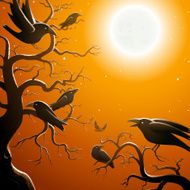 Crows at Dusk Very Detailed EPS8