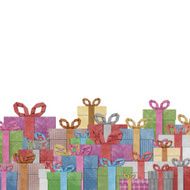 gift boxes with ribbon recycled papercraft N3