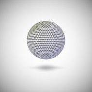 Halftone color sphere N2