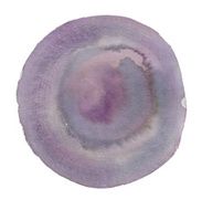 Violet watercolour circle