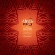 African background design template N6