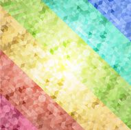 Triangular colored background N2