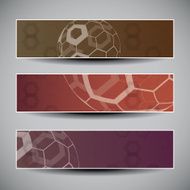 Banner or Header Designs with Abstract Globes