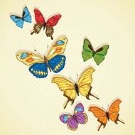 Butterfly icons N15
