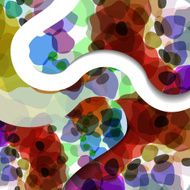 Abstract colorful illustration N87