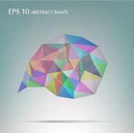 Abstract paper shape