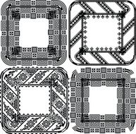 ancient pattern Vector illustration N125