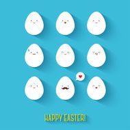 White eggs