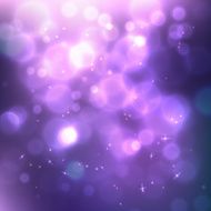 Abstract background violet magic lights Vector illustration N2
