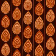 Abstract Traditional African Ornament Seamless vector pattern N7