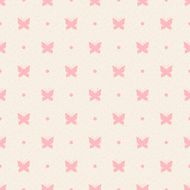 Retro seamless pattern with butterflies N2