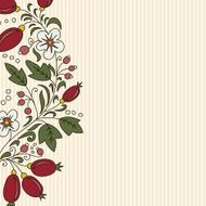 striped background barberry with white flower N2