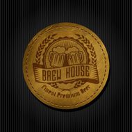 Retro Styled Beer Label N33
