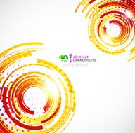 Abstract technology circle background N4