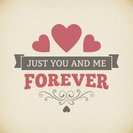 Wedding typography vintage card background design N2