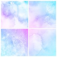 Colorful watercolor painting background N121
