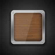 Vector metal background N8