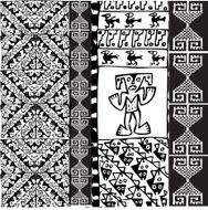 ancient pattern Vector illustration N133