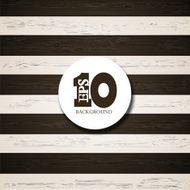 Vector black and white wooden background Eps10