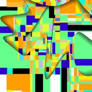 Abstract colorful illustration N88