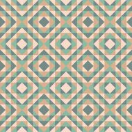 Seamless pattern with diamond design