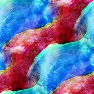 blue red seamless wallpaper watercolor abstract avant-garde art