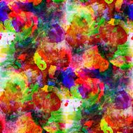 art yellow red green seamless texture watercolor