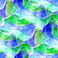 abstract blue green avant-garde seamless wallpaper watercolor a N2